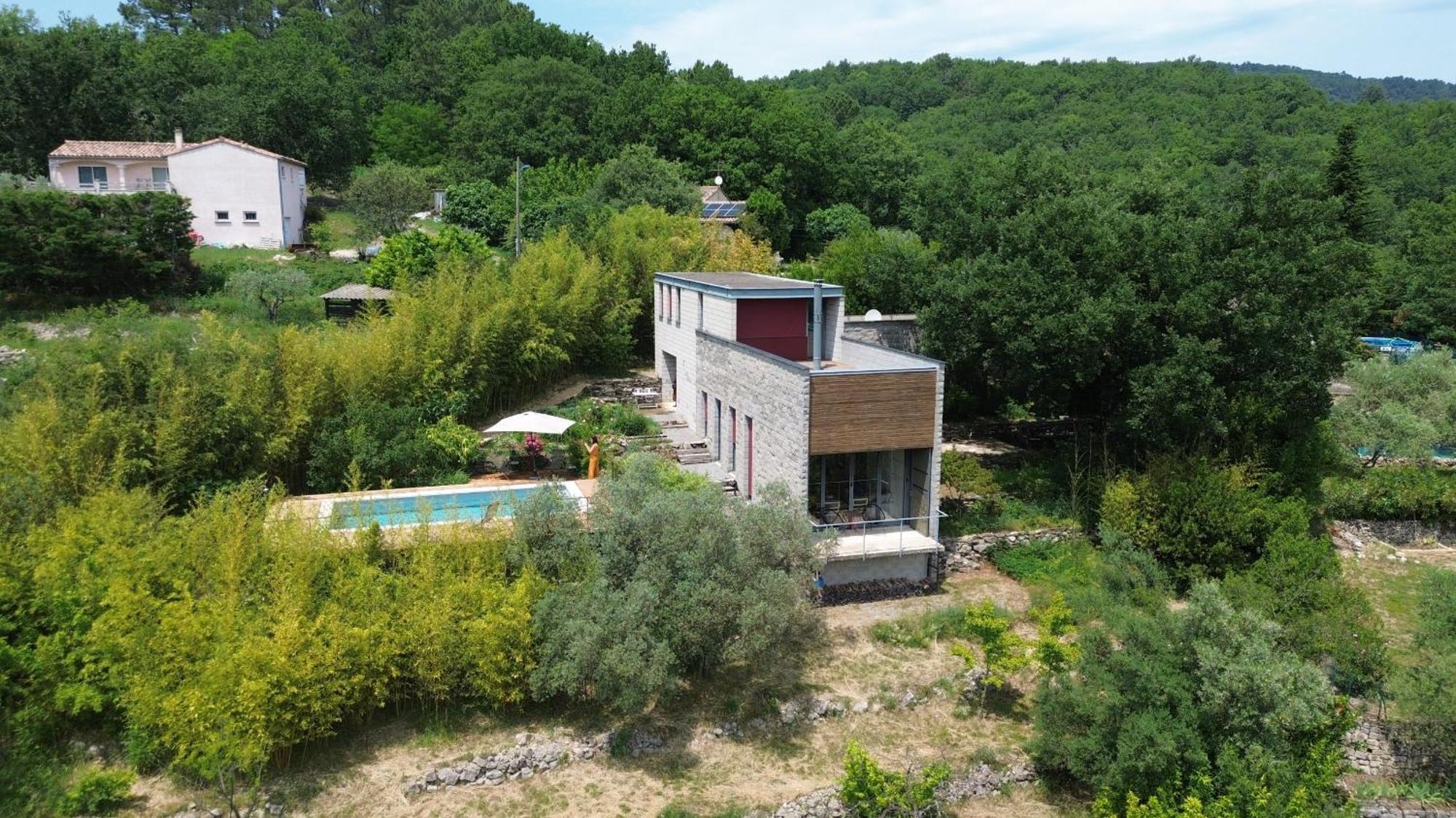 La Maison Des Chataigniers Meyrannes 外观 照片