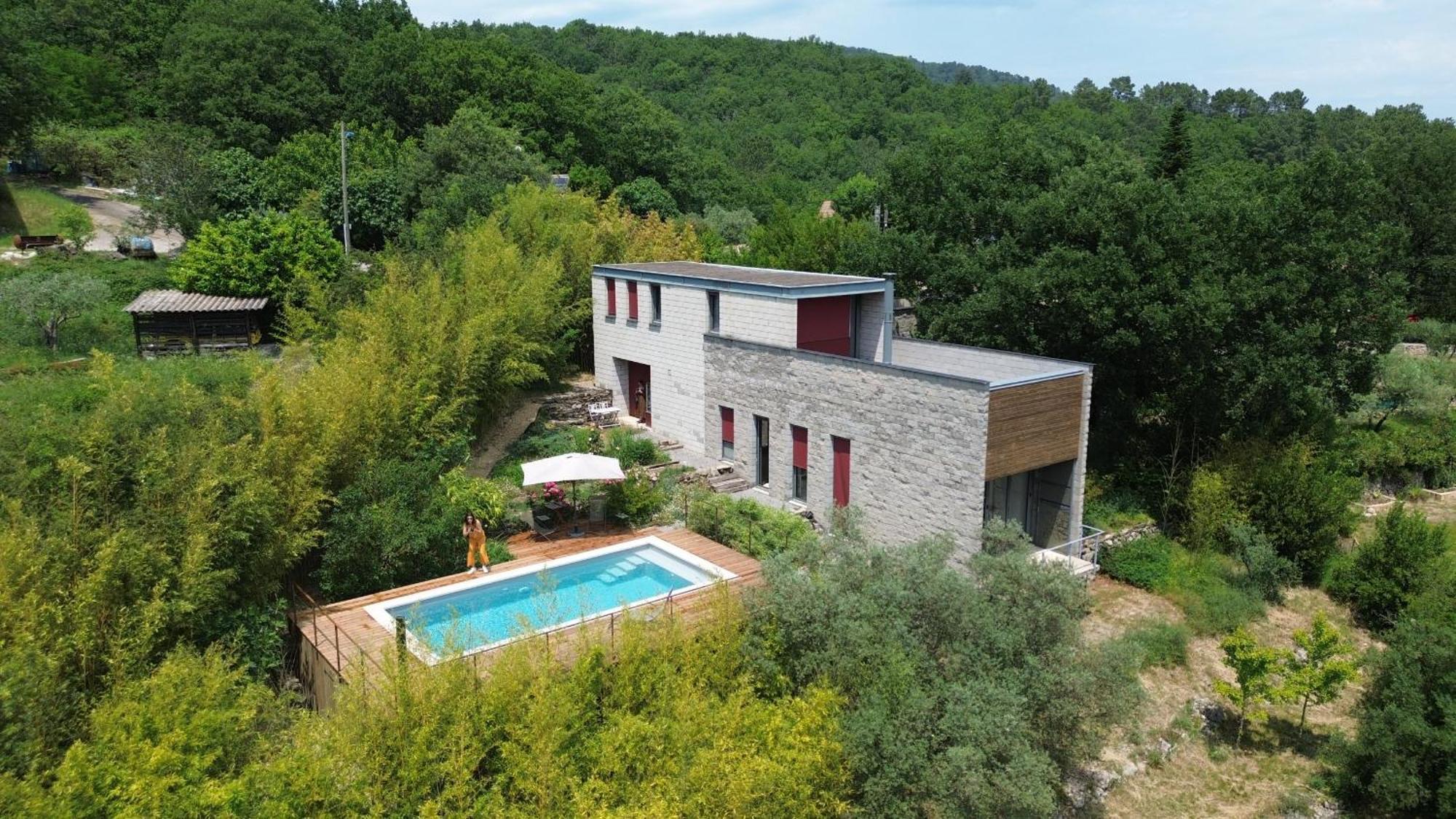 La Maison Des Chataigniers Meyrannes 外观 照片