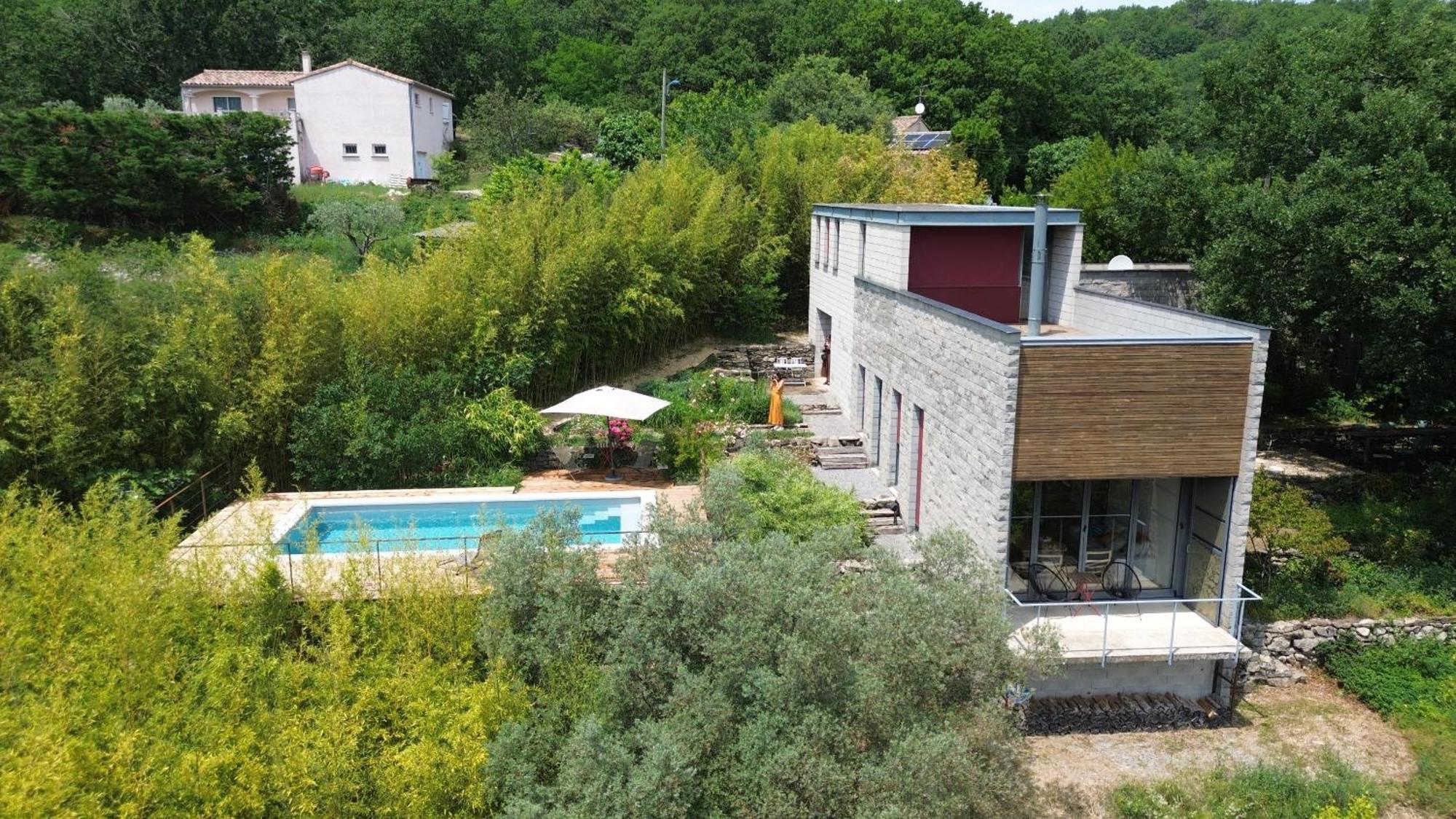 La Maison Des Chataigniers Meyrannes 外观 照片
