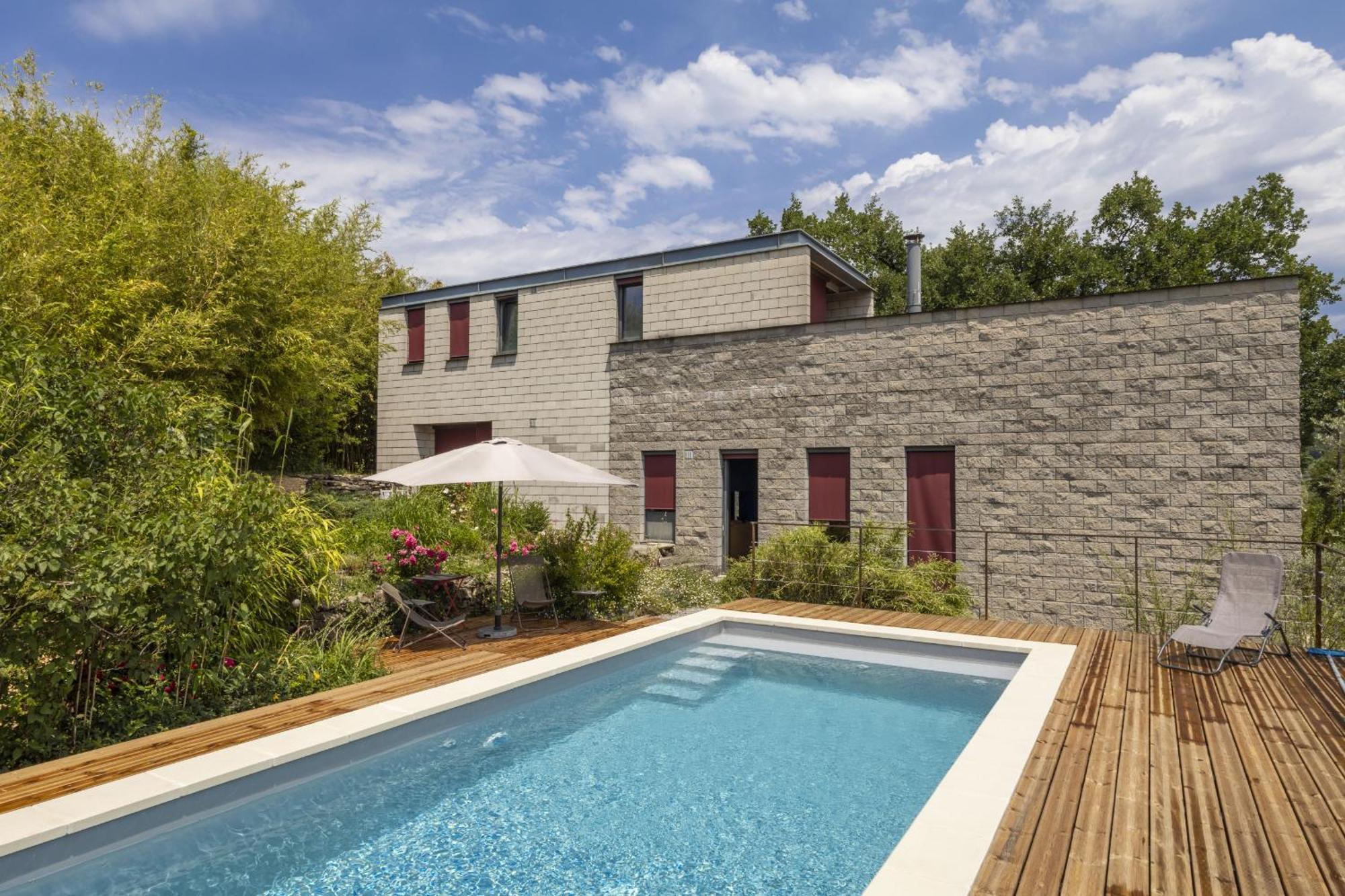 La Maison Des Chataigniers Meyrannes 外观 照片